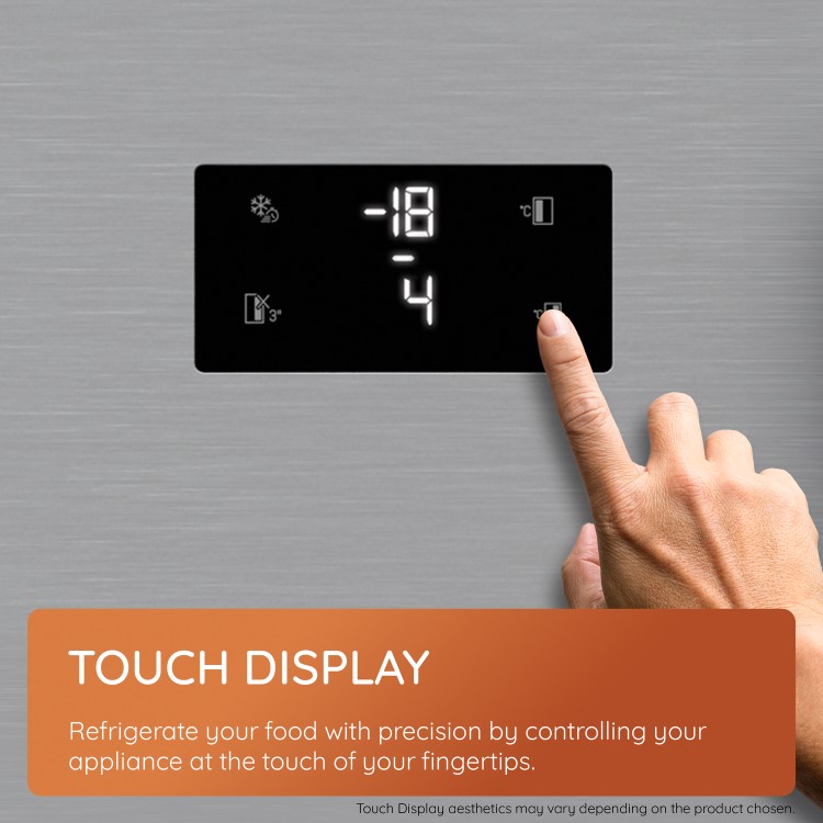 Hotpoint 588 Litre Side-By-Side American Fridge Freezer - Stainless Steel