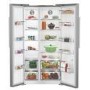 Hotpoint 593 Litre Side-By-Side American Fridge Freezer - Stainless Steel