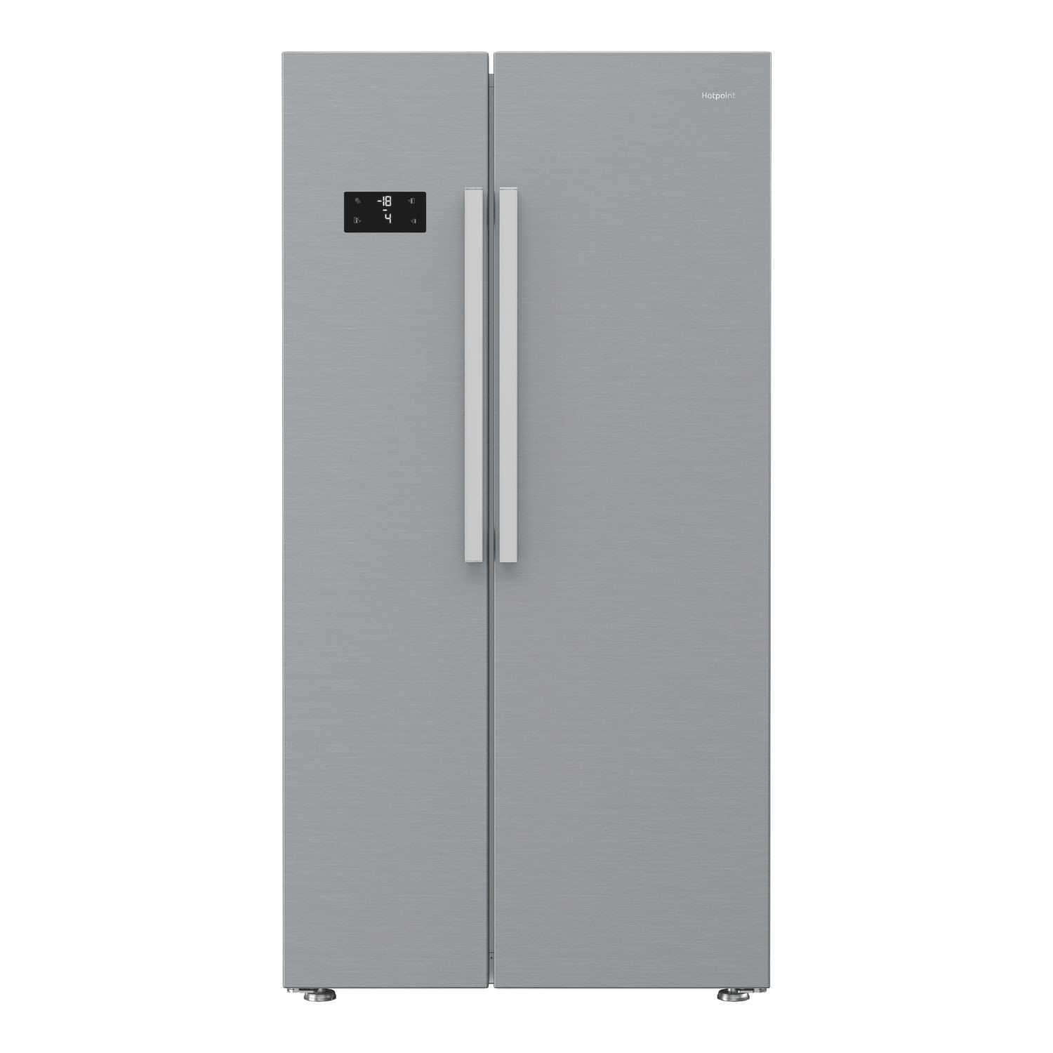 Hotpoint 593 Litre Side-By-Side American Fridge Freezer - Stainless Steel