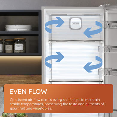 Refurbished Hotpoint HPG2 6592 XP4UK Dual No Frost American Fridge Freezer with EvenFlow - Stainless Steel