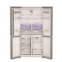 Hotpoint 572 Litre Four Door American Fridge Freezer - Inox