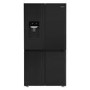GRADE A2 - Hotpoint 565 Litre Four Door American Fridge Freezer - Dark Inox