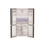 Hotpoint 565 Litre Four Door American Fridge Freezer - Dark Inox