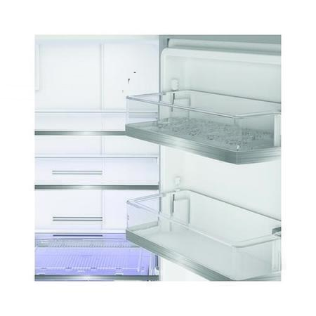 Hotpoint 565 Litre Four Door American Fridge Freezer - Dark Inox