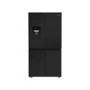 Hotpoint 565 Litre Four Door American Fridge Freezer - Dark Inox