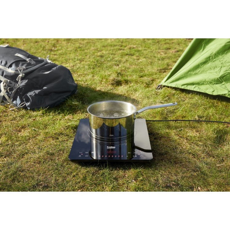 GRADE A1 - Beko One Zone Portable Induction Hob - Black