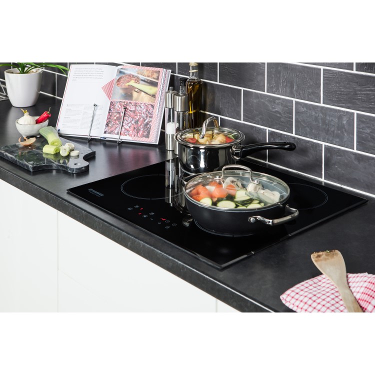 Hoover HPI430BLA/1 Touch Control Four Zone Induction Hob Black