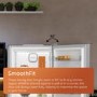 Hotpoint 316 Litre 60/40 Freestanding Fridge Freezer - White