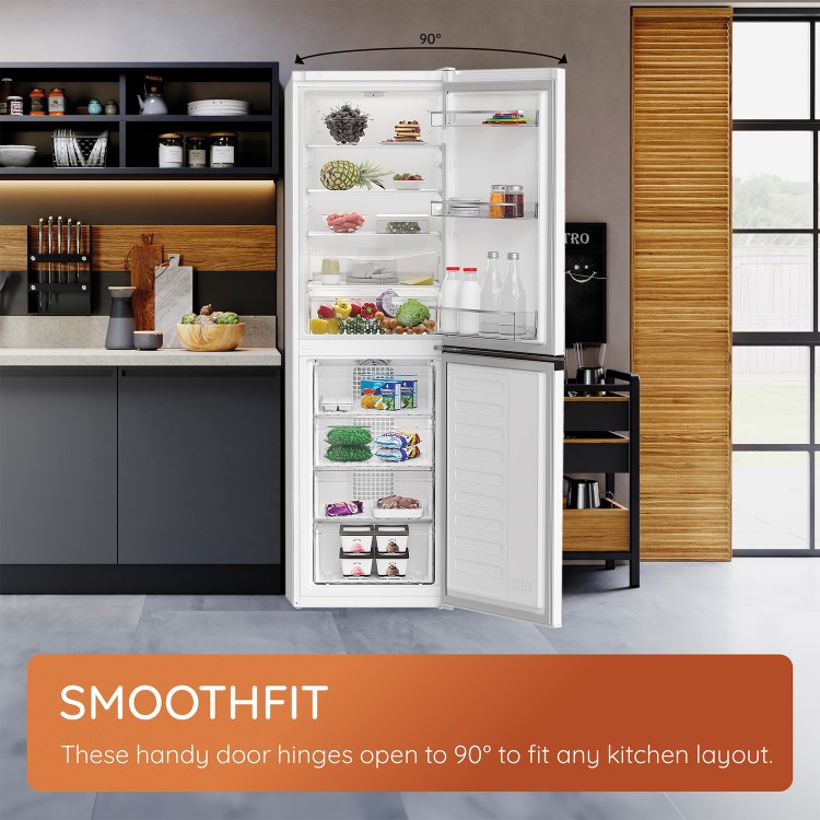 Hotpoint 316 Litre 60/40 Freestanding Fridge Freezer - Dark Silver