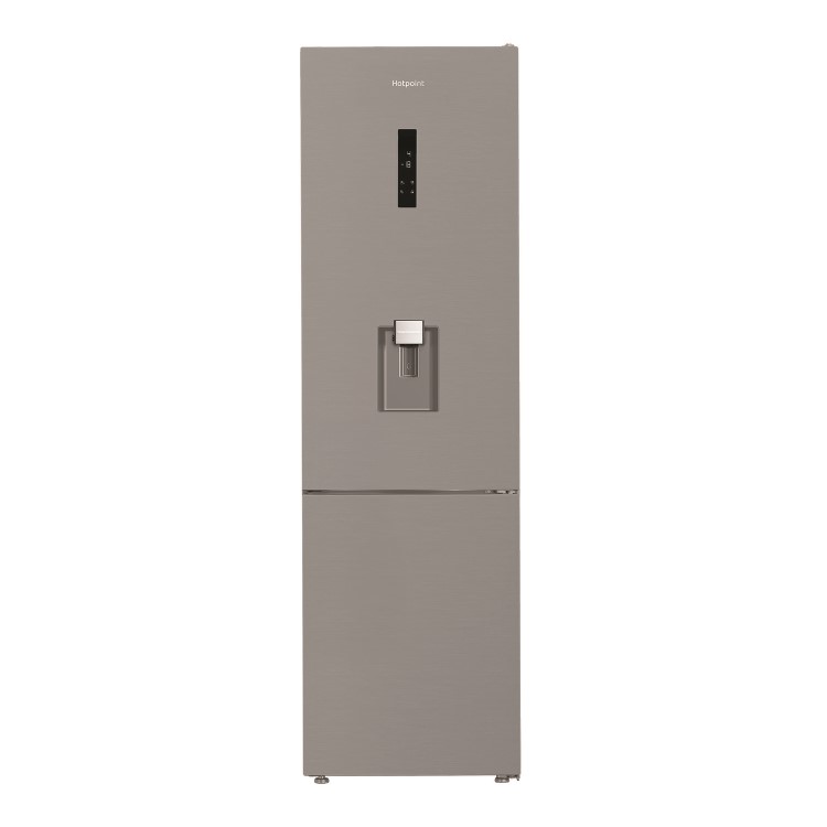 Hotpoint 355 Litre 70/30 Freestanding Fridge Freezer - Dark Inox
