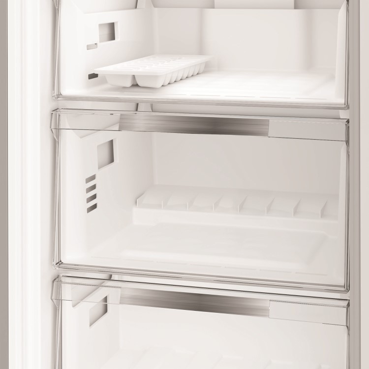 Hotpoint 355 Litre 70/30 Freestanding Fridge Freezer - Dark Inox