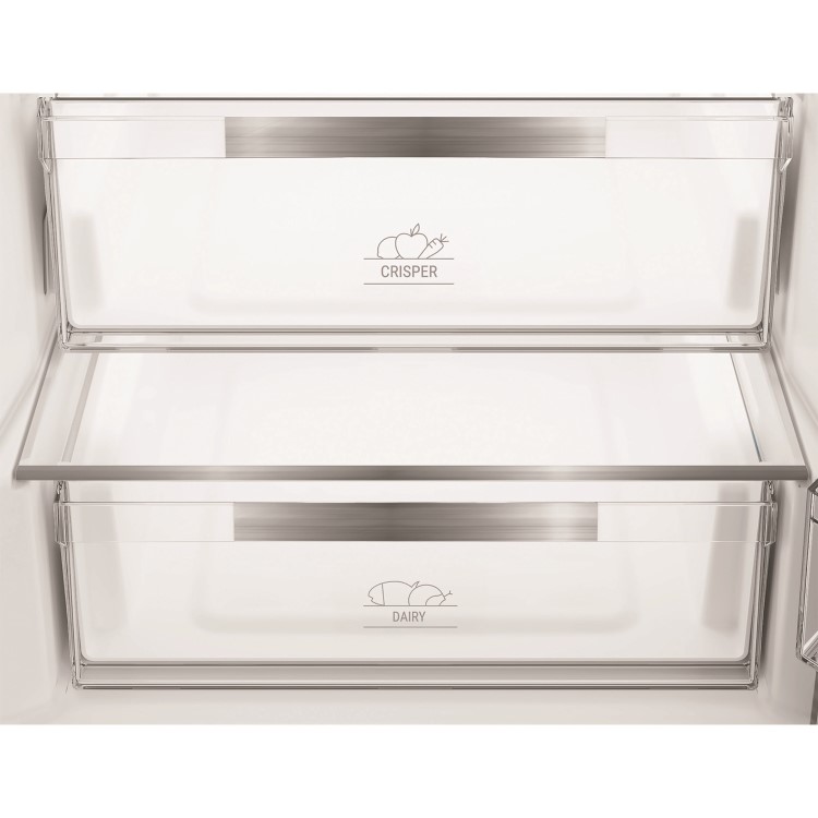 Hotpoint 355 Litre 70/30 Freestanding Fridge Freezer - Dark Inox