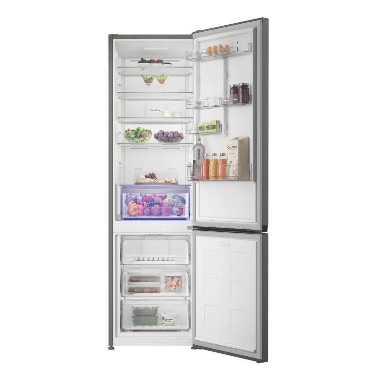 Hotpoint 415 Litre 70/30 Freestanding Fridge Freezer - Brushed Steel