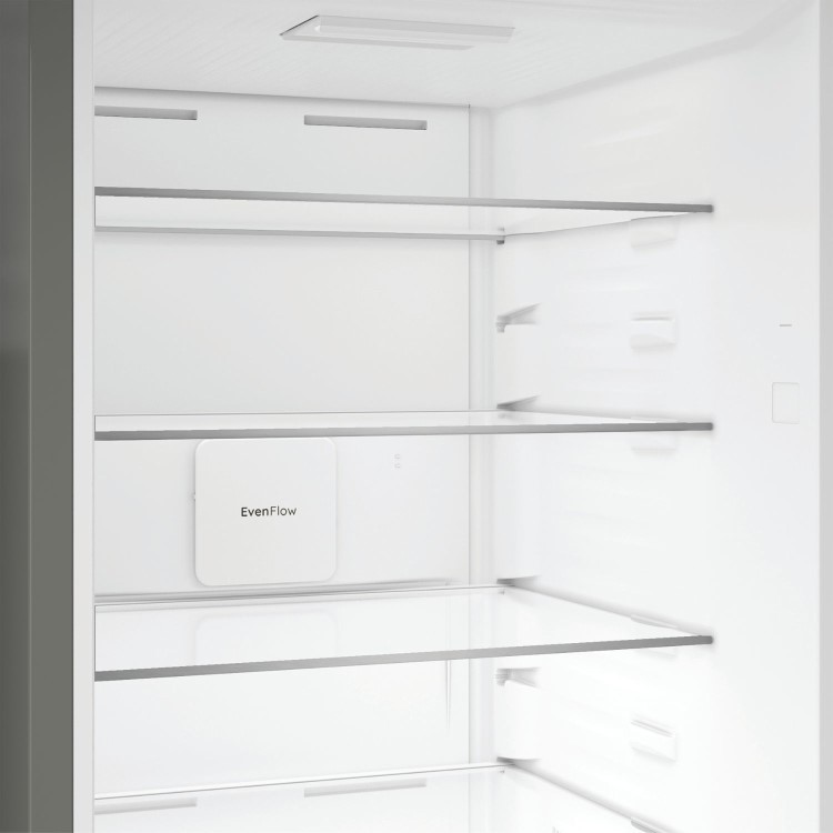 Hotpoint 415 Litre 70/30 Freestanding Fridge Freezer - Brushed Steel