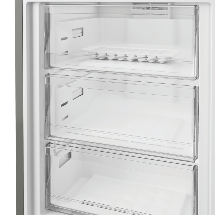Hotpoint 415 Litre 70/30 Freestanding Fridge Freezer - Brushed Steel