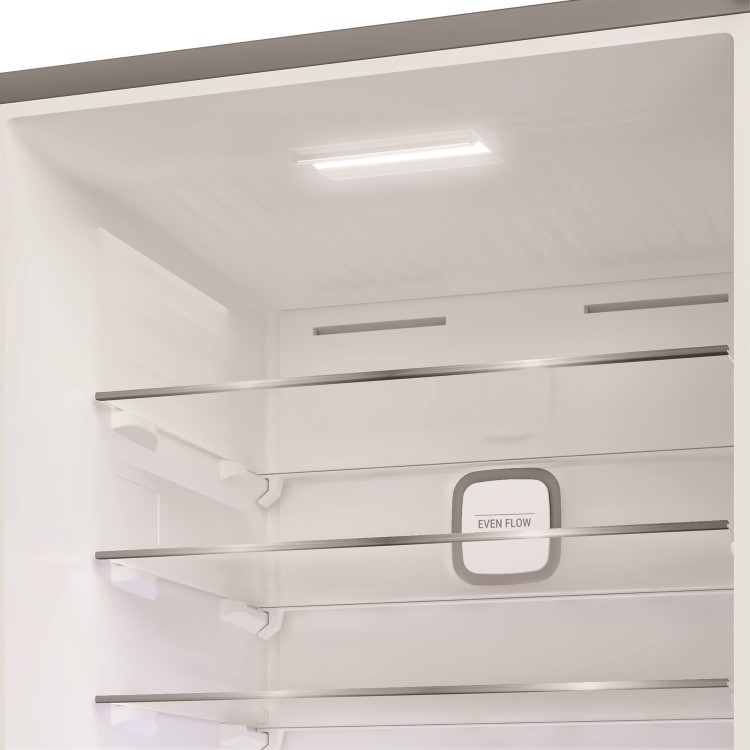 Hotpoint 490 Litre 70/30 Freestanding Fridge Freezer - Titanium Inox