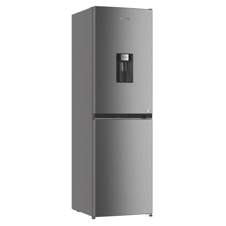Hotpoint 244 Litre 50/50 Freestanding Fridge Freezer - Silver
