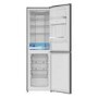 Hotpoint 244 Litre 50/50 Freestanding Fridge Freezer - Black Steel