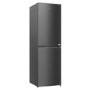 Hotpoint 246 Litre 50/50 Freestanding Fridge Freezer - Black Steel