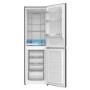Hotpoint 246 Litre 50/50 Freestanding Fridge Freezer - Black Steel