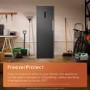 Hotpoint 268 Litre 50/50 Freestanding Fridge Freezer with Water Dispenser - Silver