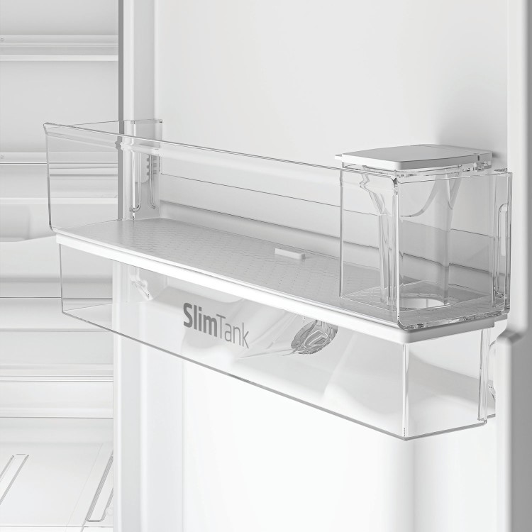 Hotpoint 268 Litre 50/50 Freestanding Fridge Freezer - Dark Stainless Steel