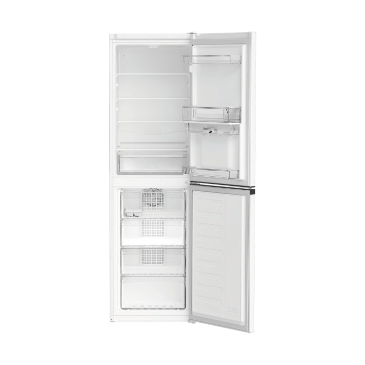 Hotpoint 268 Litre 50/50 Freestanding Fridge Freezer - Dark Stainless Steel