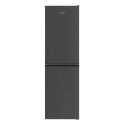 HPKH1261XBR4UK Hotpoint 270 Litre 50/50 Freestanding Fridge Freezer - Dark Stainless Steel