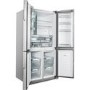 Hotpoint HPSN4TA+IN Quattro American Fridge Freezer - Stainless Steel