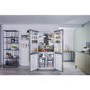 Hotpoint HPSN4TA+IN Quattro American Fridge Freezer - Stainless Steel