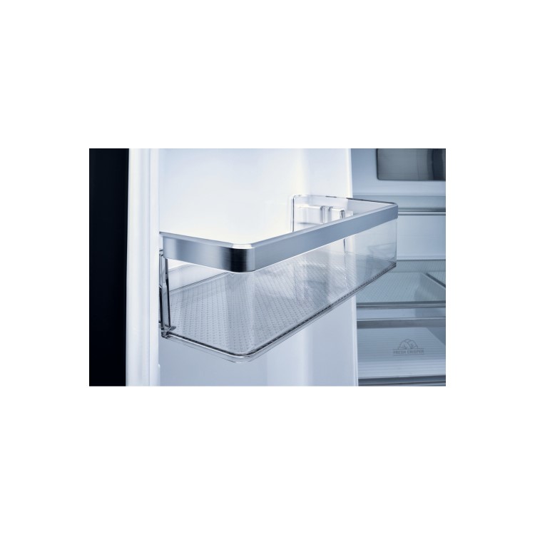 Refurbished Hotpoint HQ9B1L1 Freestanding 591 Litre American Fridge Freezer Stainless Steel