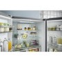 Refurbished Hotpoint HQ9B1L1 Freestanding 591 Litre American Fridge Freezer Stainless Steel
