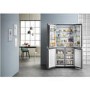 Hotpoint HQ9B1L Side-by-side American Fridge Freezer - Stainless Steel Look