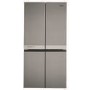 Hotpoint HQ9B1L Side-by-side American Fridge Freezer - Stainless Steel Look