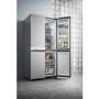 Hotpoint HQ9B1L Side-by-side American Fridge Freezer - Stainless Steel Look