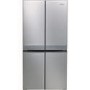 GRADE A1 - Hotpoint HQ9E1L American-style Frost Free Fridge Freezer With Touch Controls - Stainless Steel Look