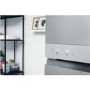 GRADE A1 - Hotpoint HQ9E1L American-style Frost Free Fridge Freezer With Touch Controls - Stainless Steel Look