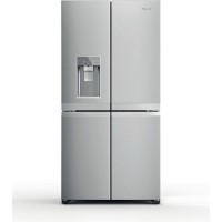 GRADE A1 - Hotpoint HQ9IMO1L Four Door American Fridge Freezer WIth Water Dispenser - Stainless Steel Look
