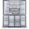GRADE A1 - Hotpoint HQ9IMO1L Four Door American Fridge Freezer WIth Water Dispenser - Stainless Steel Look