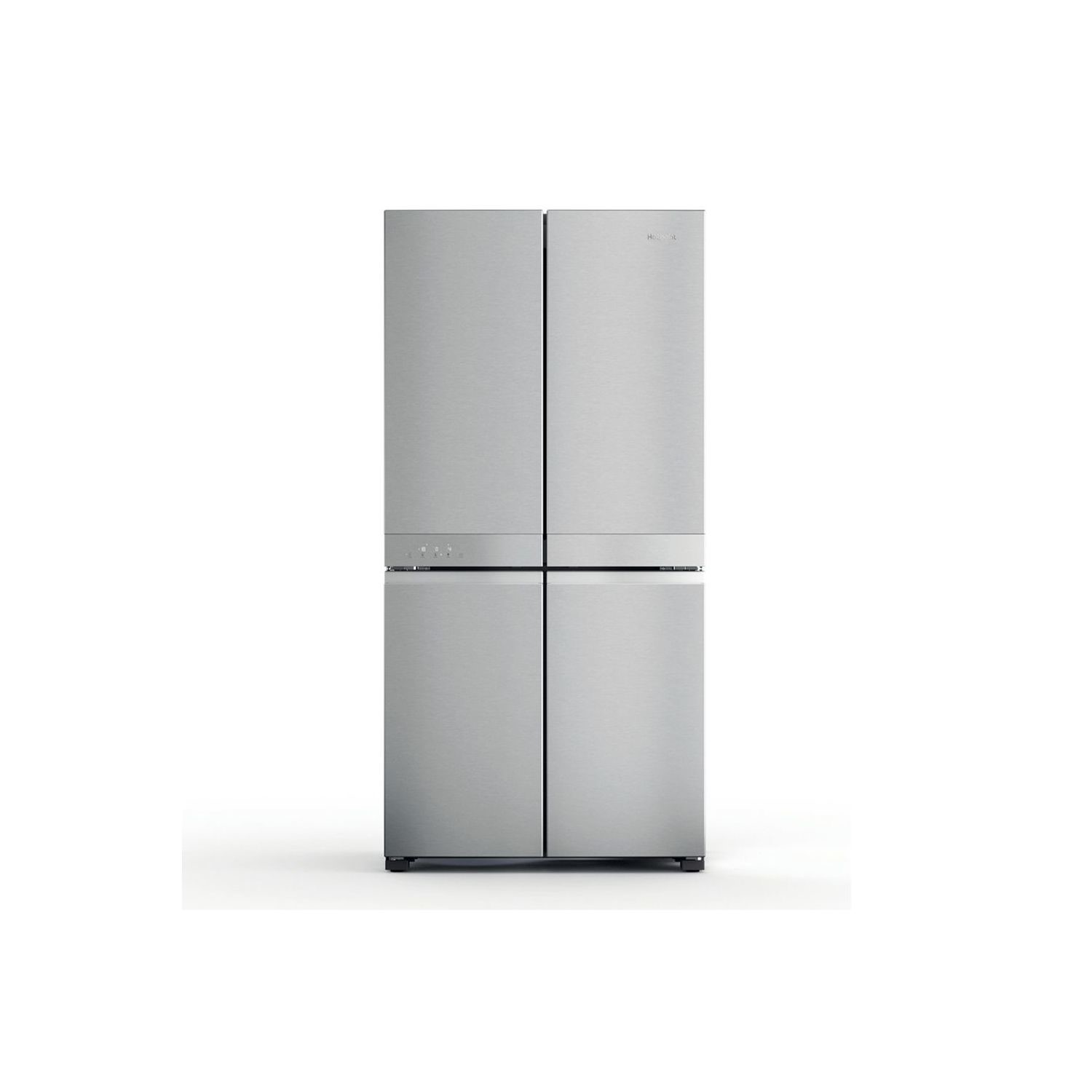 Hotpoint 380 Litre American Fridge Freezer - Inox Look