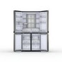 Hotpoint 594 Litre 4 Door American Fridge Freezer - Inox