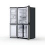 Hotpoint 594 Litre 4 Door American Fridge Freezer - Inox
