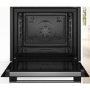 GRADE A2 - Bosch Series 4 HQA574BS3B Electric Self Cleaning Single Oven - Stainless Steel