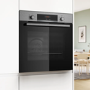 Bosch Series 4 HQA574BS3B Electric Self Cleaning Single Oven - Stainless Steel