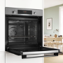 GRADE A2 - Bosch Series 4 HQA574BS3B Electric Self Cleaning Single Oven - Stainless Steel