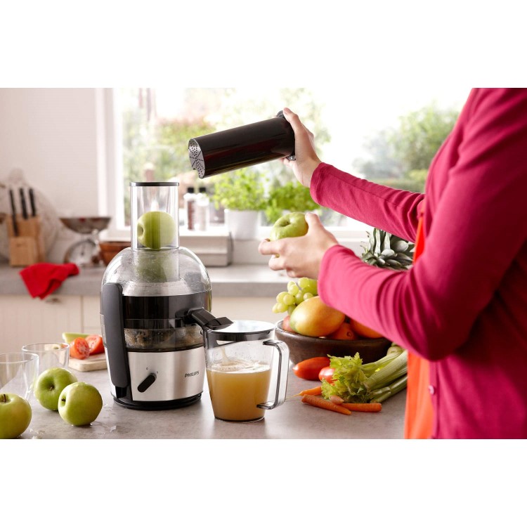 Philips HR1855/01 Viva Collection Juicer With 2 L Container - Black