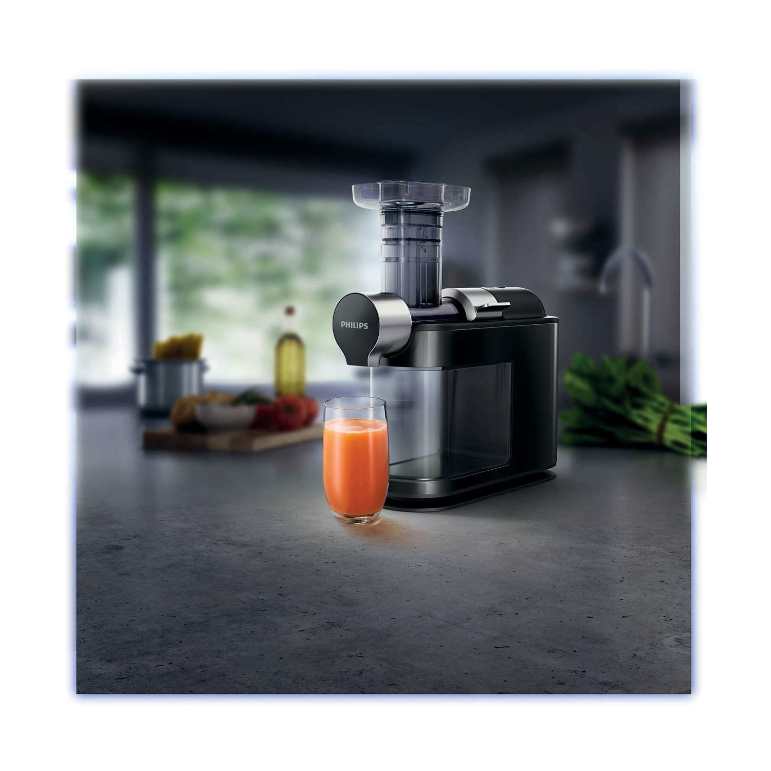 Philips HR1947/31 Avance Collection Masticating Slow Juicer Silver