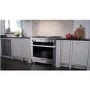 Miele HR1936G 92cm Wide Dual Fuel Range Cooker - Stainless Steel