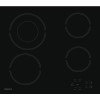 GRADE A3 - Hotpoint HR612CH 4 Zone Crystal Finish Touch-Control Hob in Black