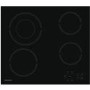 Refurbished Hotpoint HR612CH 58cm 4 Zone Crystal Finish CeramicTouch Control Hob Black